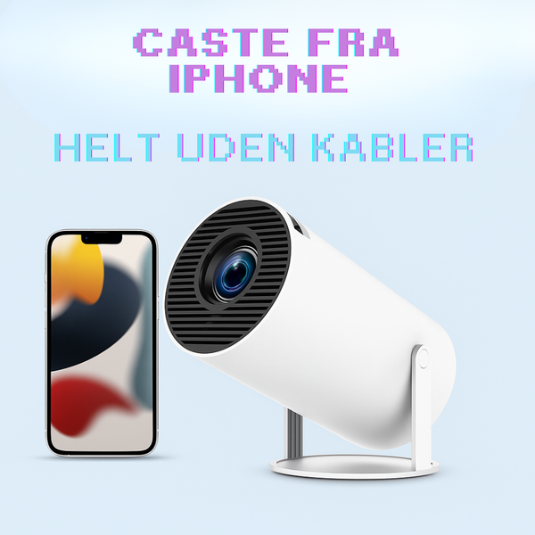 Projektor för iPhone: Så här castar du enkelt och snabbt från din mobiltelefon