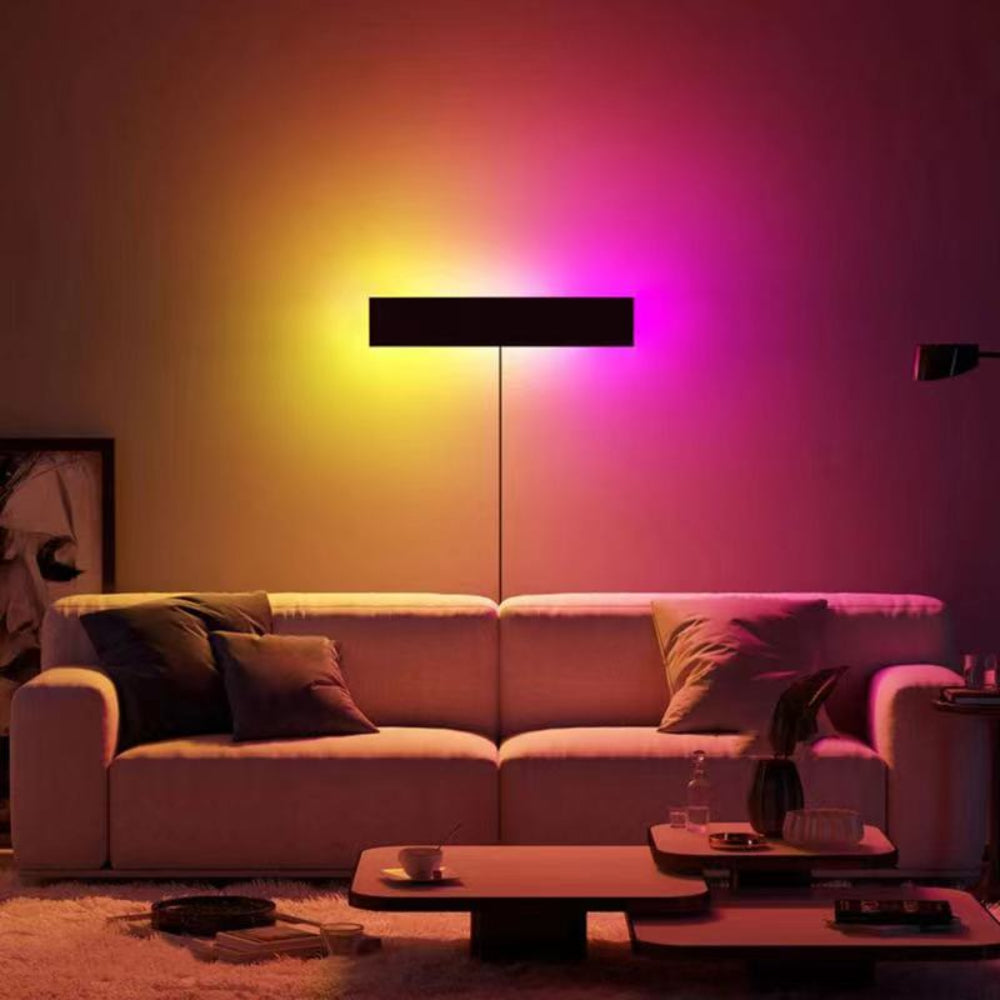 Visual GlowWall RGB – 80 cm vägglampa med smart app och dynamisk ljuseffekt