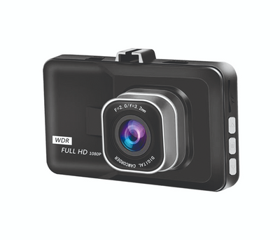 Visual Dashcam - 3" skärm med 1080p FULL HD